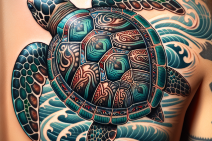 Die symbolische Kraft der Schildkröte: Tattoo-Bedeutungen und Ideen